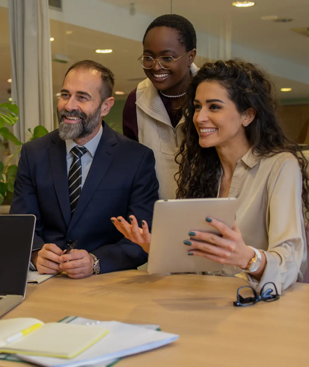 Consulting team at work